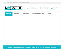 Tablet Screenshot of lojistikekipmanlar.com